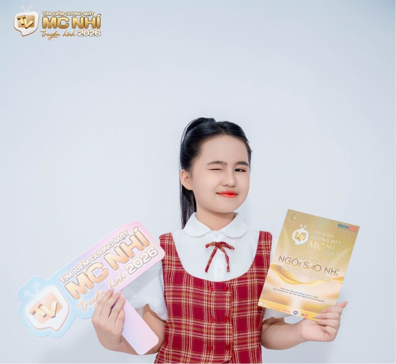 MC nhí Khánh Vy và ước mơ kể câu chuyện Việt Nam với bạn bè thế giới