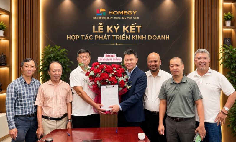 HANOICAB & HOMEGY KÝ KẾT HỢP TÁC PHÁT TRIỂN: BƯỚC TIẾN MỚI TRONG CUNG CẤP GIẢI PHÁP NHÀ THÔNG MINH